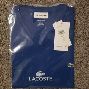 Lacoste vee neck tee-shirt